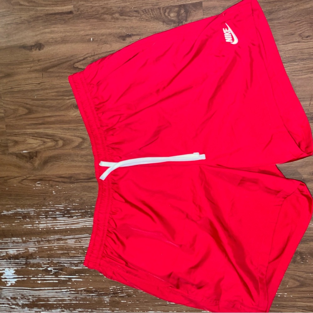 Nike Red Athletic Shorts